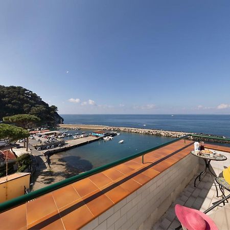 Relais Del Mare Con Terrazza Fronte Mare Free Parking Leilighet Massa Lubrense Eksteriør bilde
