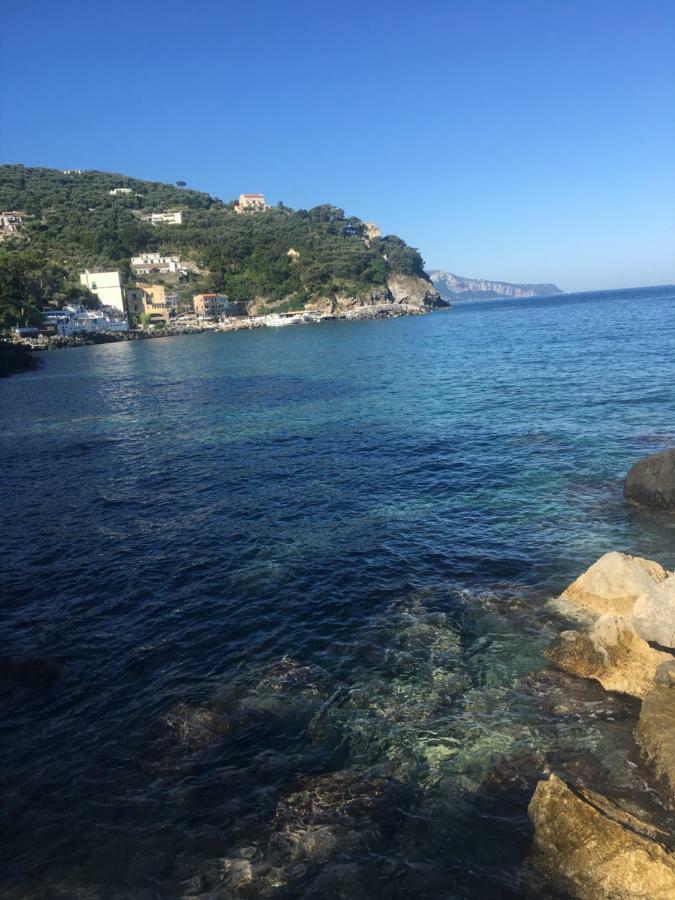 Relais Del Mare Con Terrazza Fronte Mare Free Parking Leilighet Massa Lubrense Eksteriør bilde